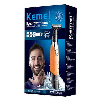 ماكينة حلاقة Kemei KM-1910 احترافية للرجال تحديد وتنعيم دقيق