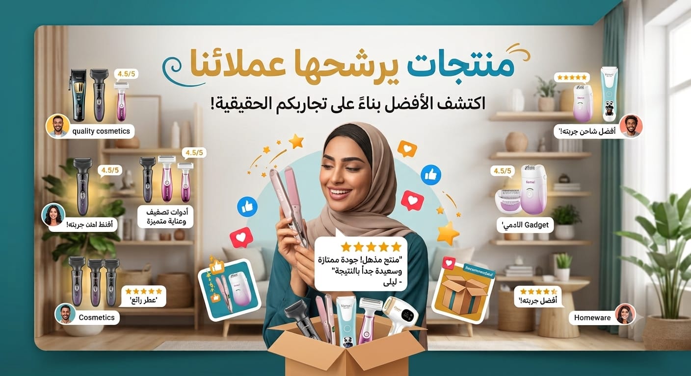 منتجات يرشحها العملاء