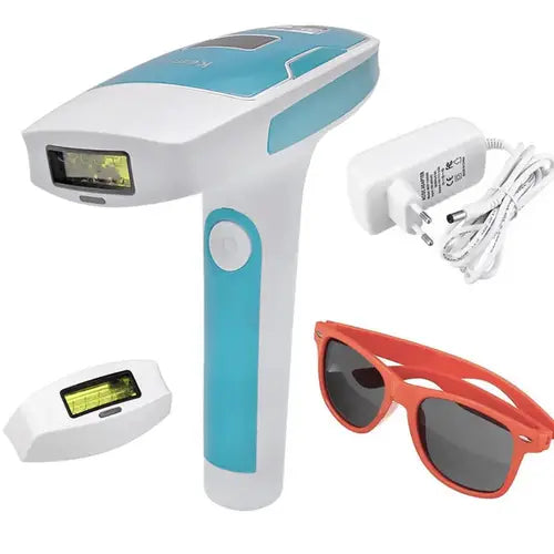 جهاز إزالة الشعر بالليزر Kemei 6813  تقنية IPL للاستخدام المنزلي