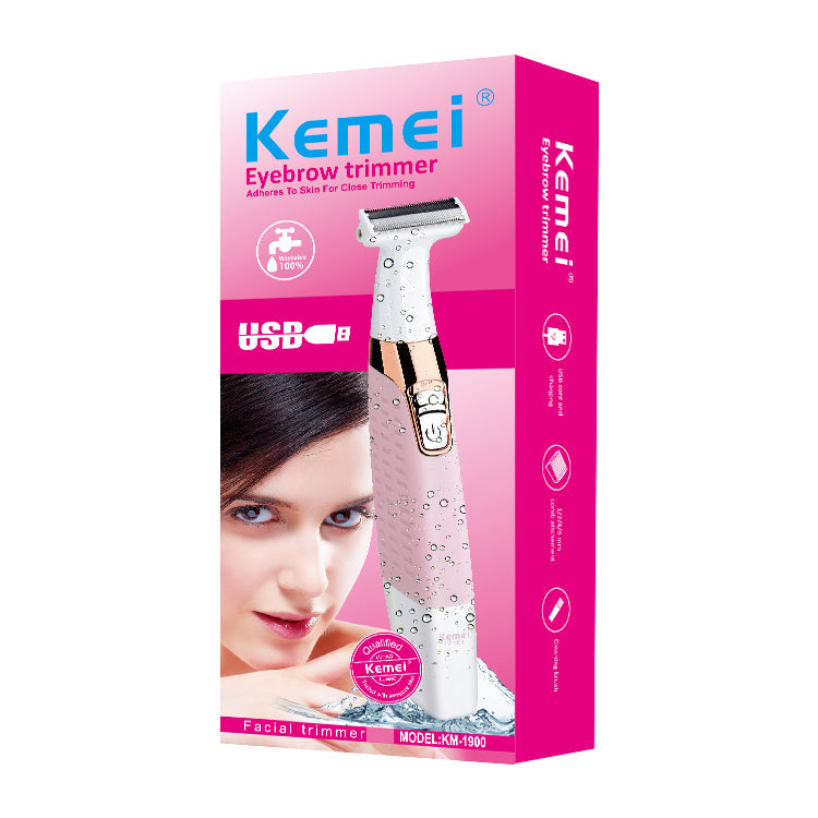 ماكينة إزالة الشعر الحريمي كيمي Kemei 1900 أداء دقيق ونعومة مثالية