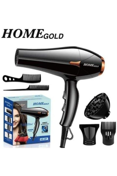 استشوار Home Gold 687  قوة 4000 واط لتجفيف سريع واحترافي