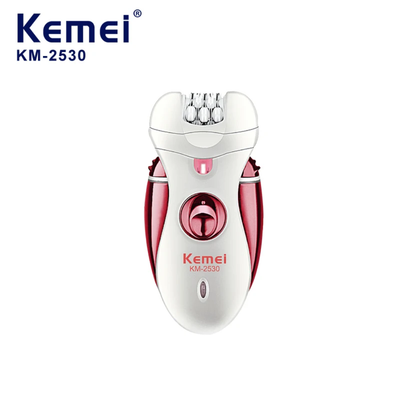 ماكينة إزالة الشعر كيمي KM-2530 متعددة الاستخدامات 4 في 1 قابلة للشحن