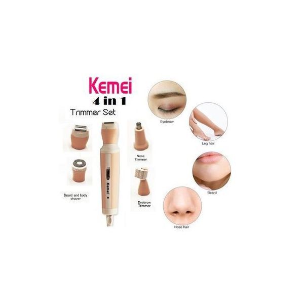 ماكينة إزالة الشعر الحريمي كيمي Kemei 3024  أداء دقيق ونتائج ناعمة