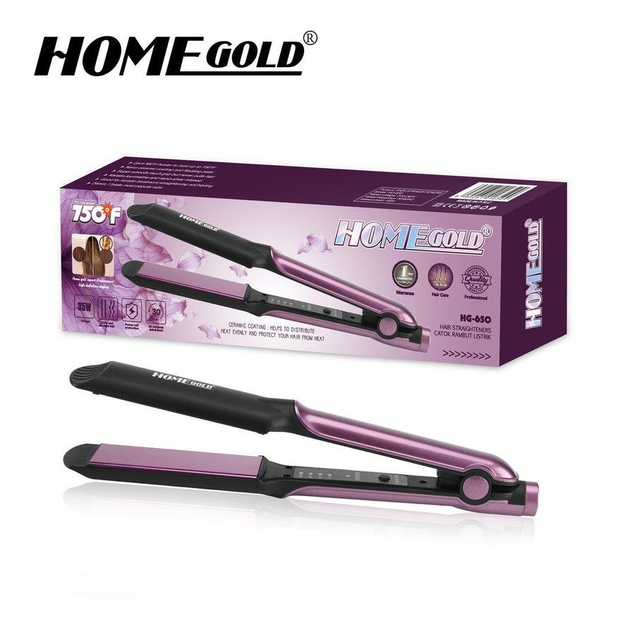 مكواة شعر Home Gold 650  فرد سريع وفعال