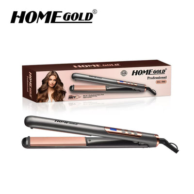 مكواة فرد الشعر Home Gold HG 382  تسخين سريع ونتائج ناعمة